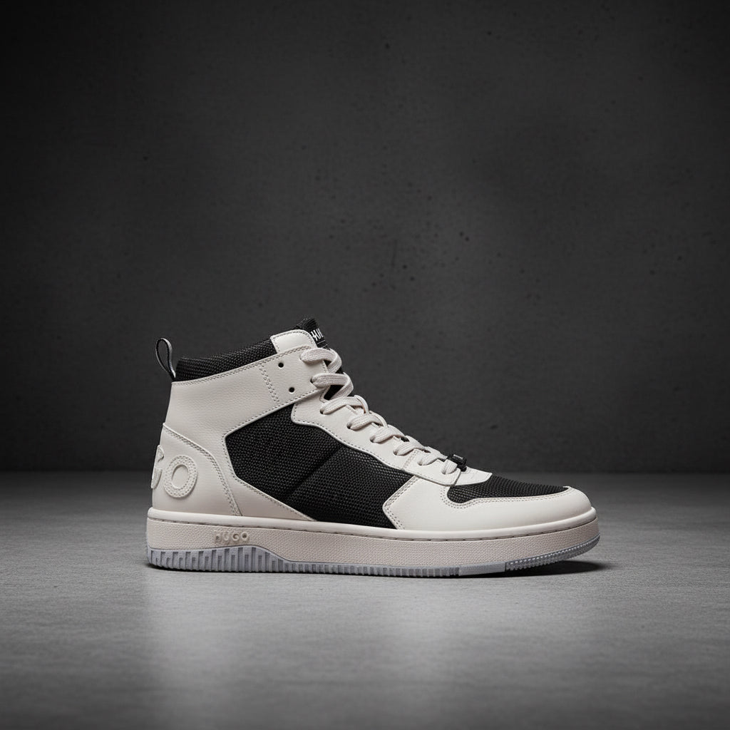Hugo Boss Heritage High Sneakers Beige/Black