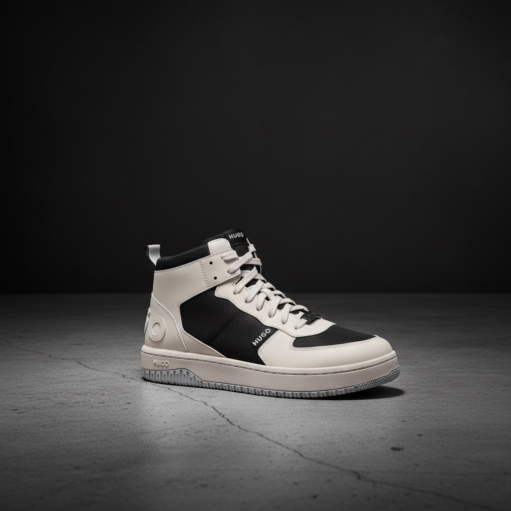Hugo Boss Heritage High Sneakers Beige/Black