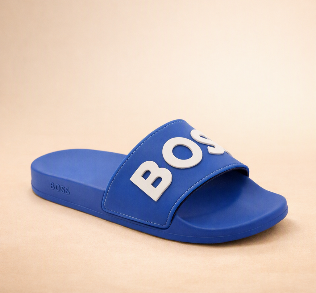 Hugo Boss Slide Blu – Ciabatte Uomo