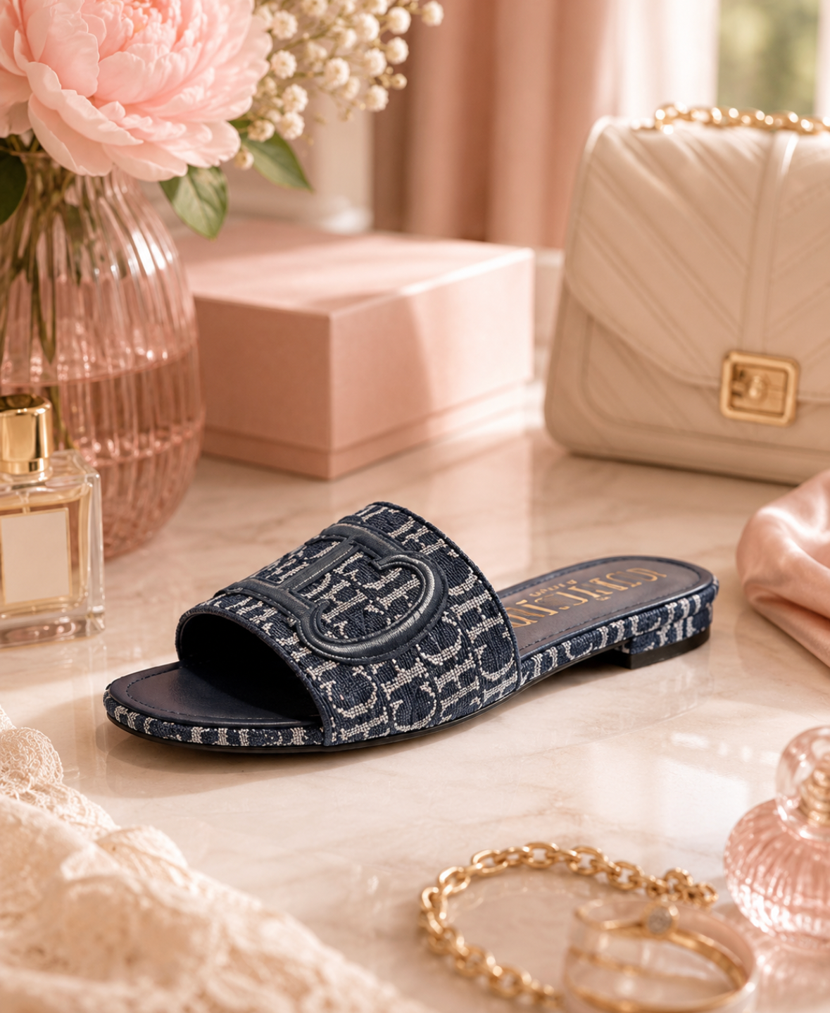 Ciabatte Eleganti Donna CHCH a Fascia